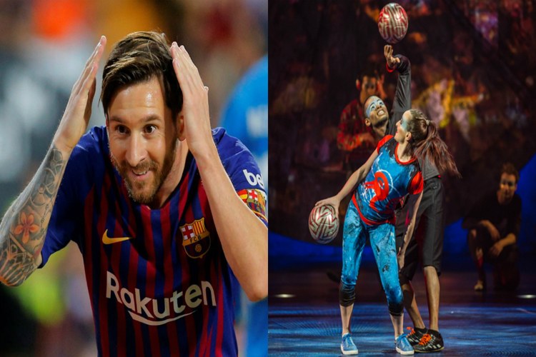 Messi y el Cirque du Soleil se unen en un espectáculo