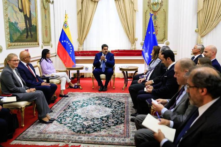 Maduro propone a la UE fijar agenda de cooperación política y económica