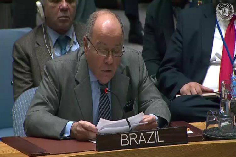 Brasil reconoció ante la ONU a Juan Guaidó