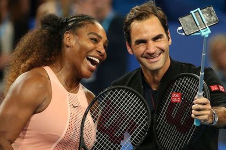 Federer se impuso a Serena Williams en duelo histórico por la Copa Hopman