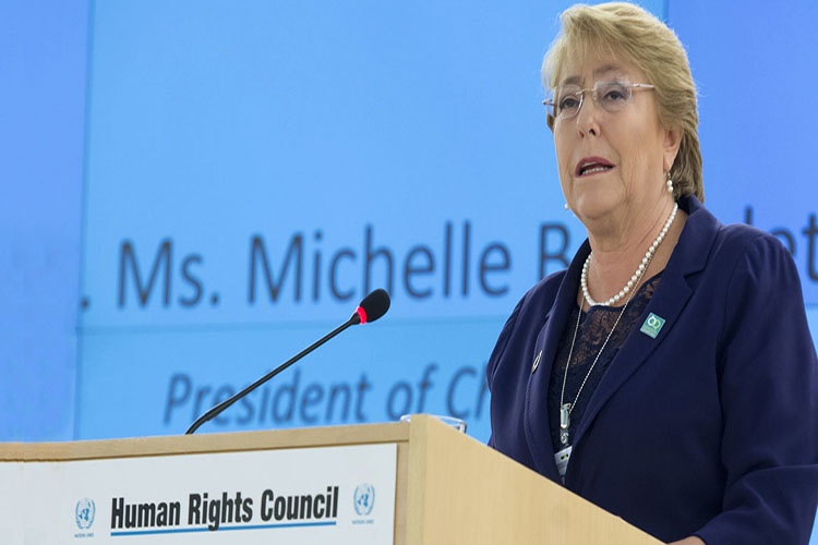 Bachelet condena muerte manifestantes en Venezuela y pide diálogo inmediato