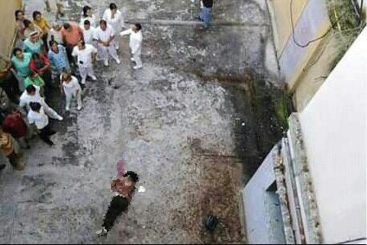 Mujer se lanza del quinto piso de un hospital en Trujillo