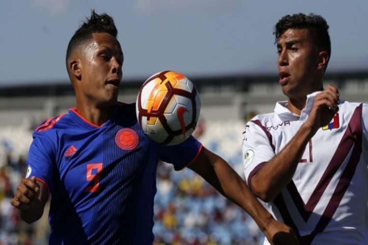Venezuela debutó con victoria ante Colombia 1-0 en Suramericano Sub 20