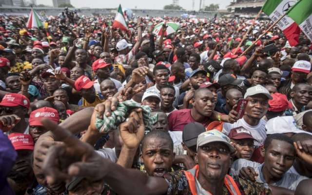14 muertos causa una estampida tras un mitin presidencial en Nigeria