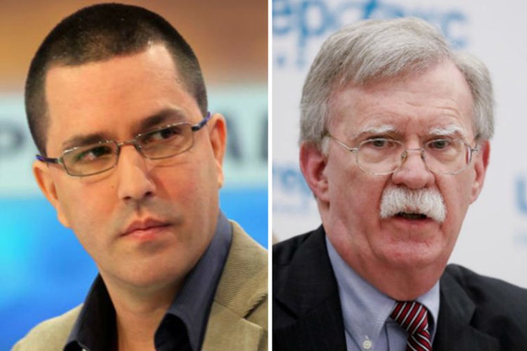 Arreaza dice que declaración de Bolton es «burda propaganda»