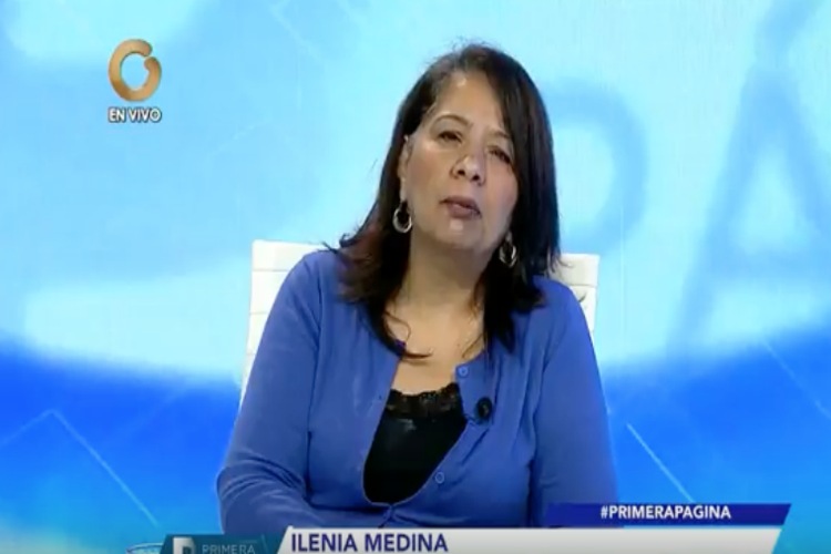 Ilenia Medina: Todo el que se preste a las agresiones es enemigo de Venezuela
