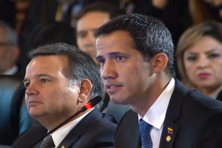 Guaidó se reúne en Brasilia con embajadores de países que le apoyan