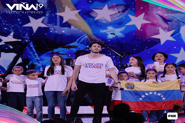 Venezuela fue protagonista en la apertura del Viña del Mar 2019