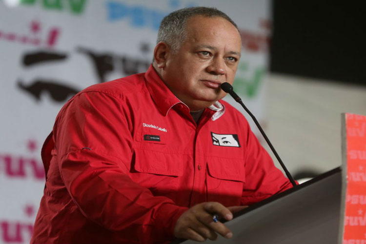 Cabello culpa a Estados Unidos si algo le pasa a Guaidó en Venezuela