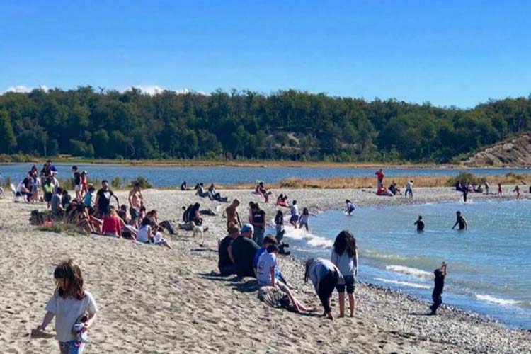 La ola de calor en la Patagonia argentina registra récord en las temperaturas