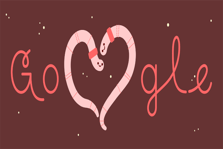 Google lanza romántico Doodle animado para este 14 de febrero