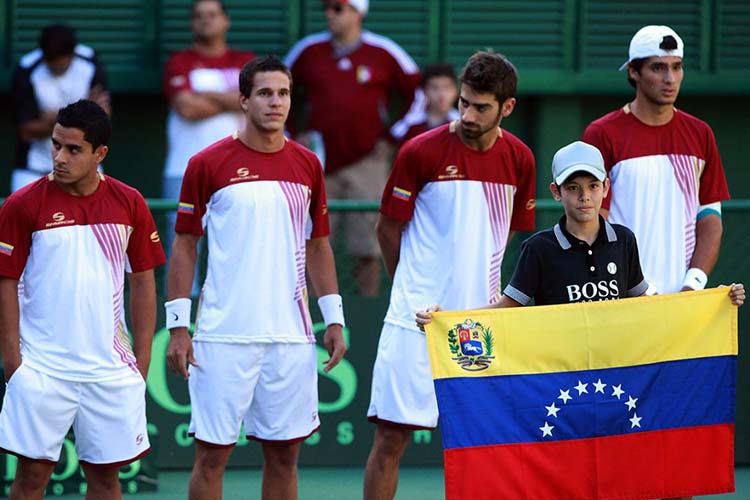 Venezuela recibirá a Ecuador en septiembre por Copa Davis