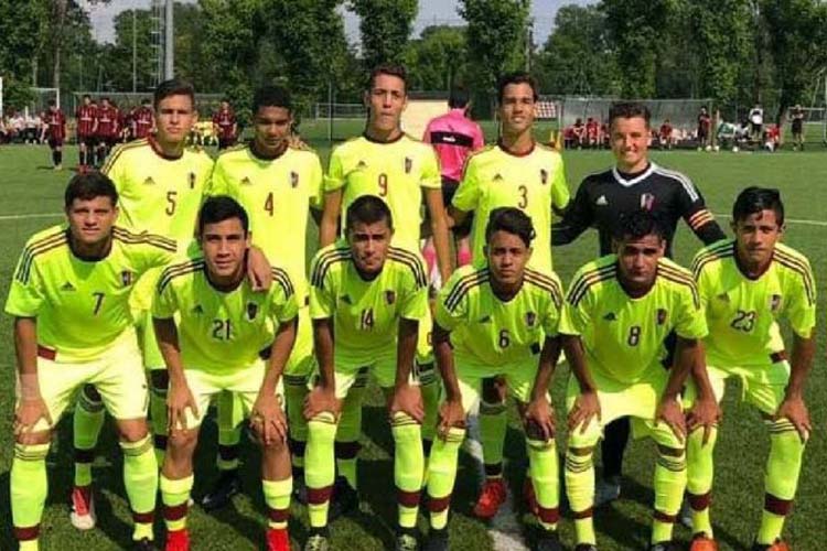 Venezuela jugará en el Grupo A del Sudamericano sub-17 de fútbol 2019