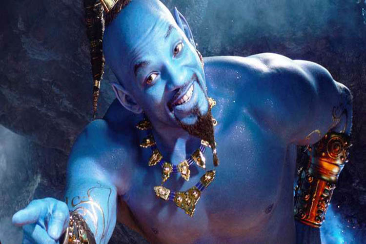 Nuevo avance de Aladdín el Genio de Will Smith es azul