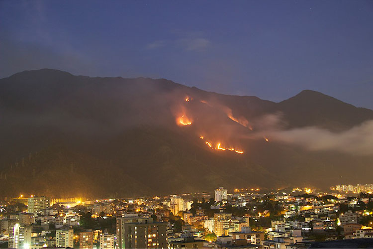 MP investiga incendio forestal en el Ávila