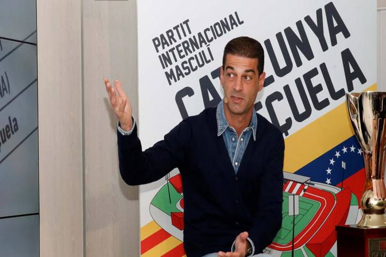 El seleccionador catalán califica a Venezuela de «rival poderoso»