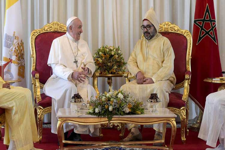 El papa y Mohamed VI piden conservar Jerusalén como «símbolo de convivencia»