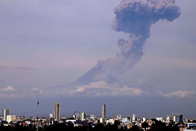 Múltiples sismos se registran en México tras erupción del volcán Popocatépetl