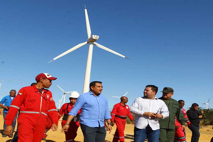 Gobierno repotenciará el parque eólico Paraguaná