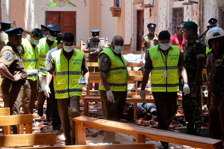 Gobierno de Sri Lanka culpa a un grupo terrorista local por los atentados