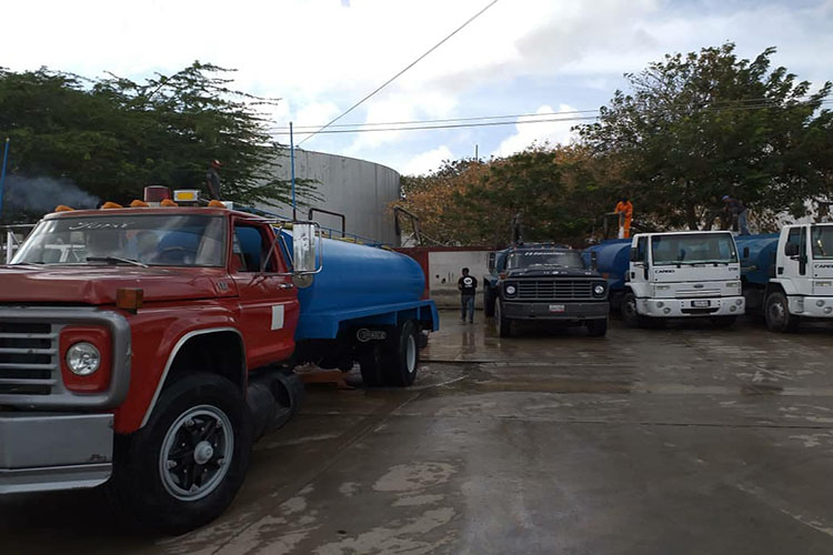 Distribuirán agua potable por cisternas a Paraguaná