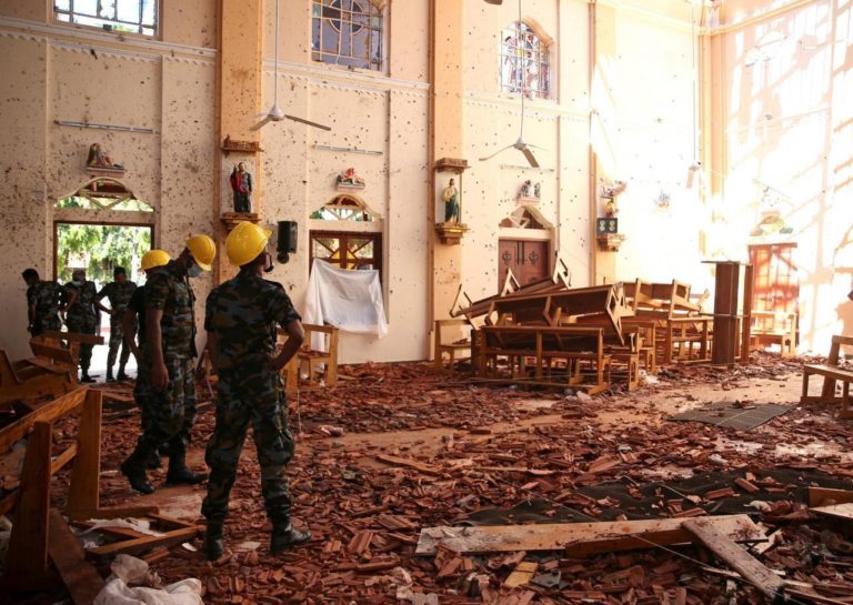 Iglesia católica suspende servicios religiosos en Sri Lanka hasta nuevo aviso