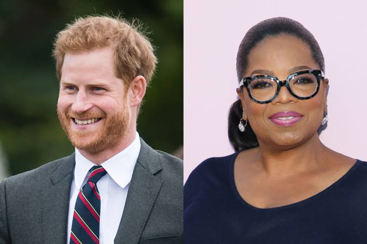 Príncipe Enrique y Oprah harán una serie sobre salud mental