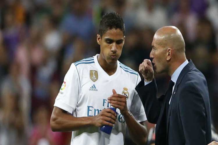 Zidane: «No quiero un Real Madrid sin Varane»