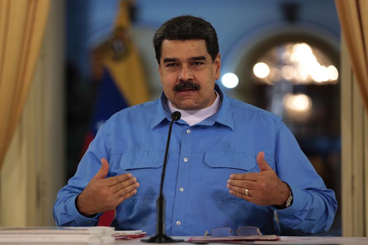 Maduro acusó a EE.UU. de bloquear 6 millones de Euros destinados a pagar tratamientos médicos