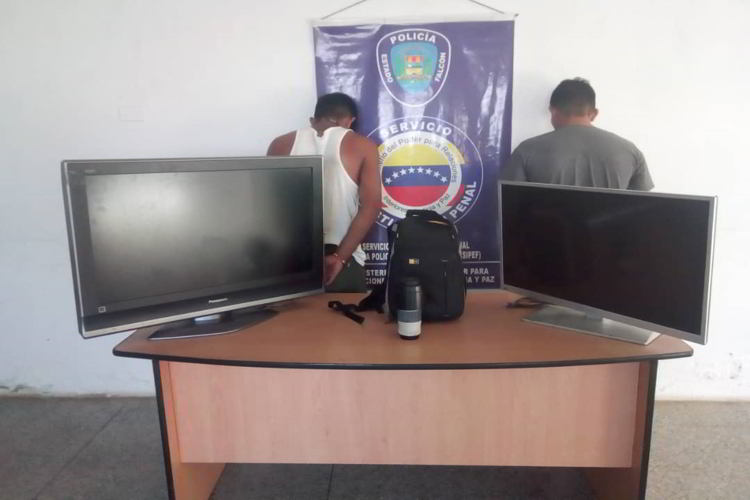 Los Taques: Dos detenidos por aprovechamiento de objetos provenientes del delito