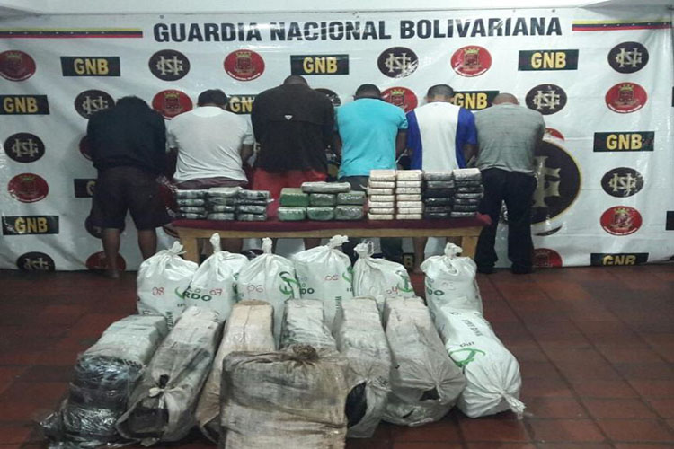 En Sucre GNB incautó más de 323 kilos de droga