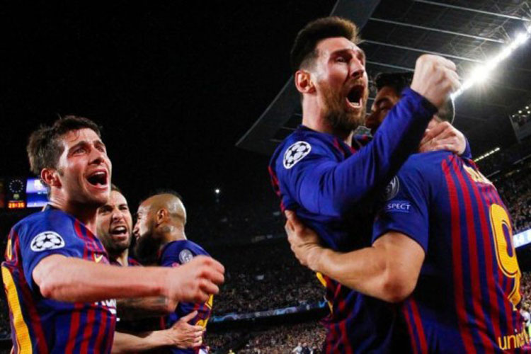 Barcelona goleó al Liverpool en semifinales de la Liga de Campeones