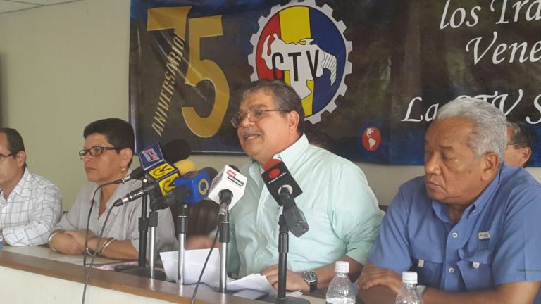 CTV dice que consultará llamado a paro de Guaidó