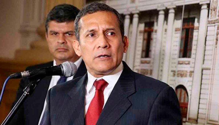 Expresidente peruano Humala es acusado por lavado de activos