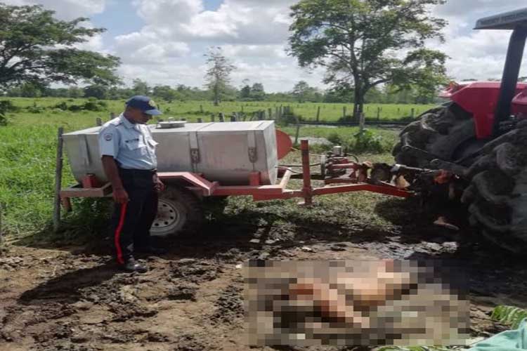 Un tractor lo arrolló y mutiló sus piernas