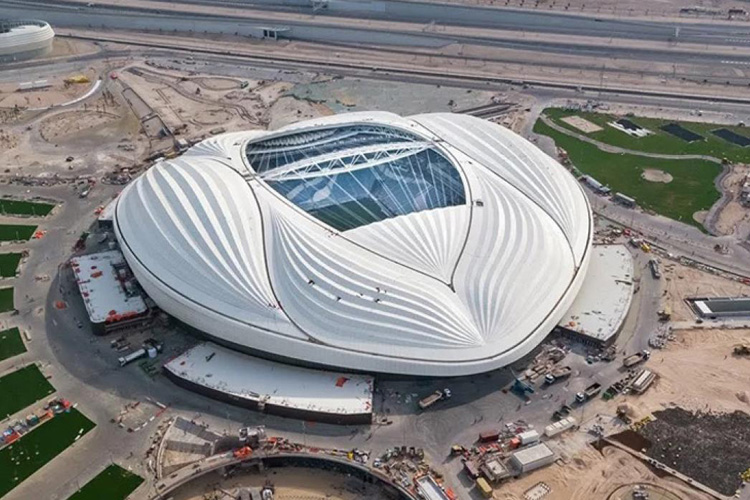 Inauguran el impresionante estadio mundialista de Al Wakrah en Qatar