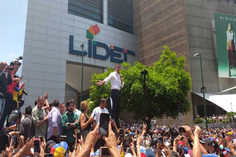 Guaidó anuncia paros escalonados a partir de este jueves