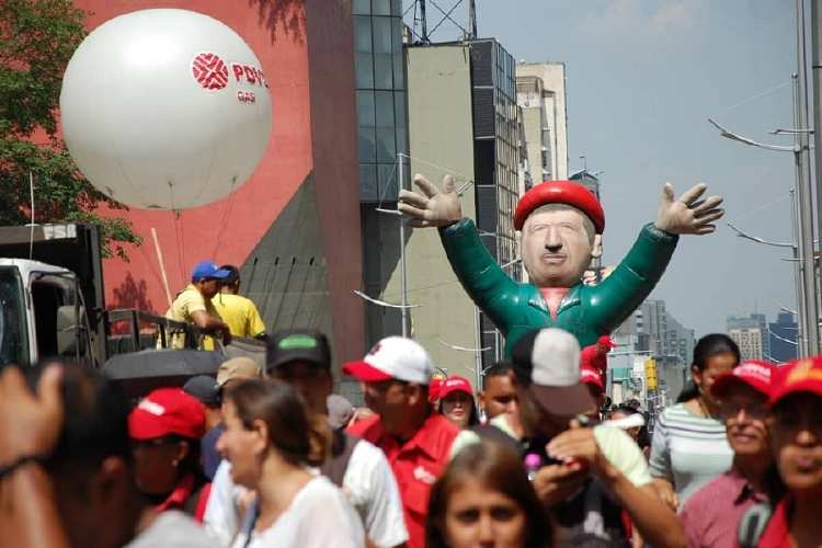 Trabajadores petroleros celebraron primer año de reelección de Maduro