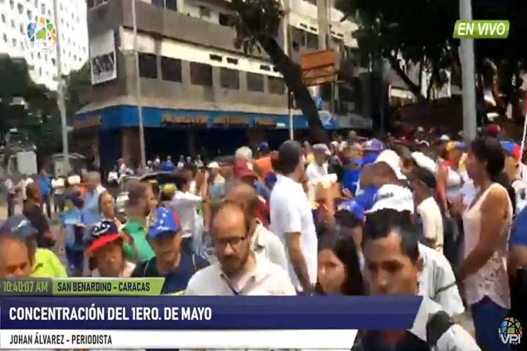 En San Bernardino comienzan a concentrarse en rechazo al gobierno de Maduro