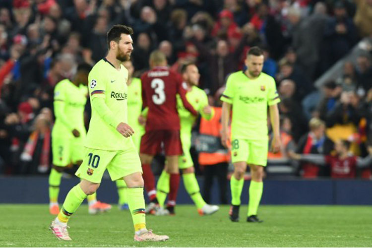 Liverpool goleó al Barcelona y disputará la final de la Liga de Campeones
