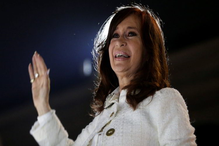 Cristina Fernández anuncia que será candidata a vicepresidenta