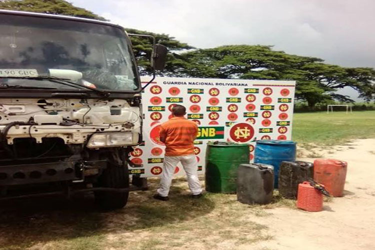 Detenido por contrabando de combustible en Zulia