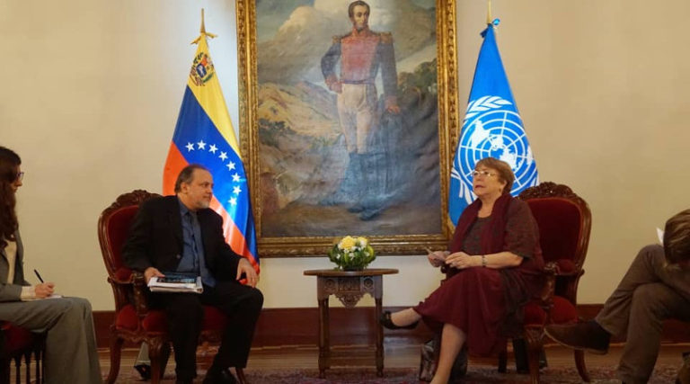 Defensor del Pueblo y Bachelet se reunieron para tratar tema de DDHH