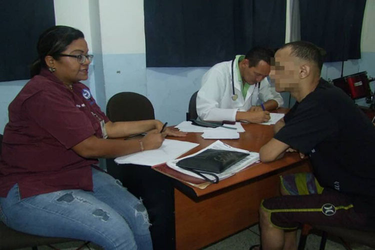 En Carirubana: Realizan jornada médica de prevención a privados de libertad