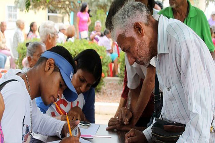 A la fecha se han registrado 95% de personas al Plan Chamba Mayor