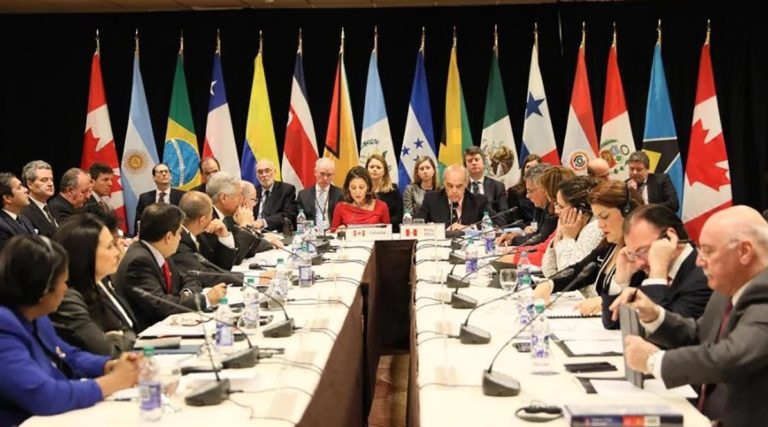 Grupo de Lima llama en su reunión a presionar a régimen «ilegítimo» de Maduro
