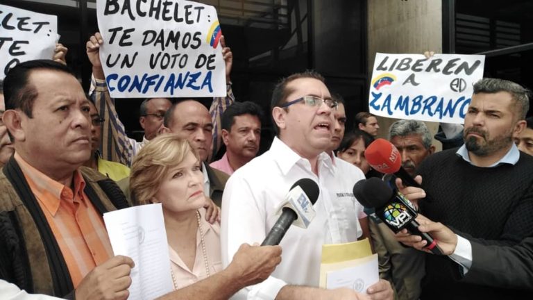 Dirigentes de AD exigen a Bachelet que visita a Venezuela no sea un saludo a la bandera