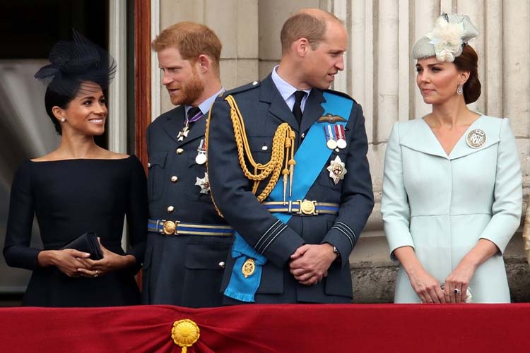 Meghan Markle y el príncipe Harry confirmaron que no trabajarán más con William y Kate Middleton
