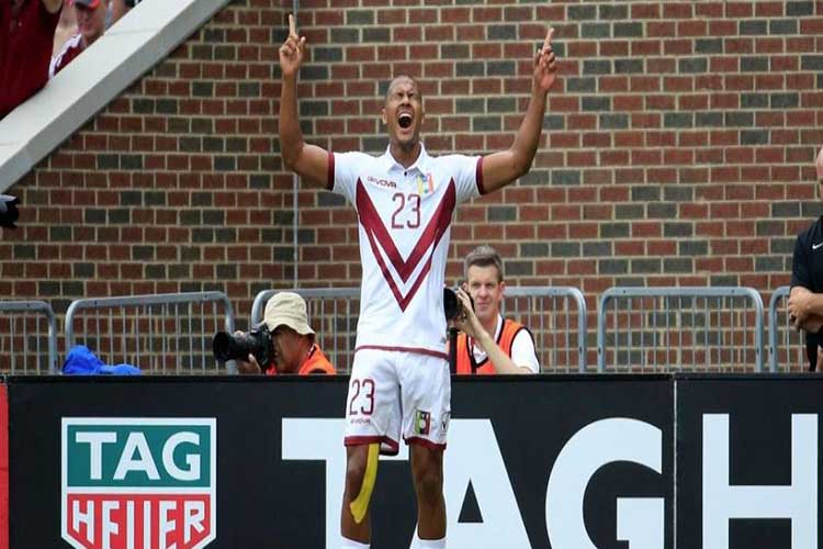 ¡Doblete de Salomón Rondón! Venezuela venció 3-0 a EE.UU.