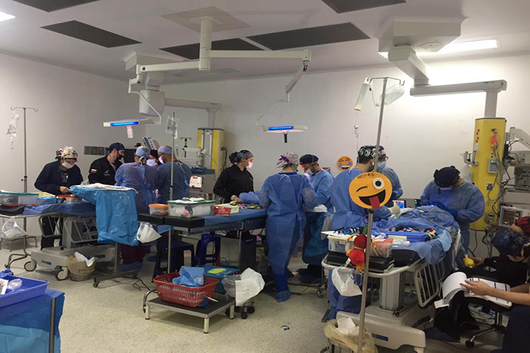 Jornada quirúrgica de labio leporino y paladar hendido devolvió la sonrisa a 51 niños de bajos recursos